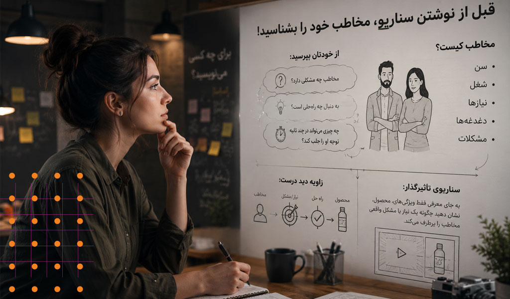 سناریوی تیزر تبلیغاتی
