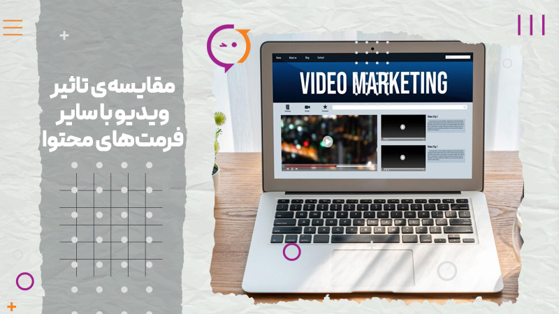 تاثیر محتوای ویدیویی در دیجیتال مارکتینگ